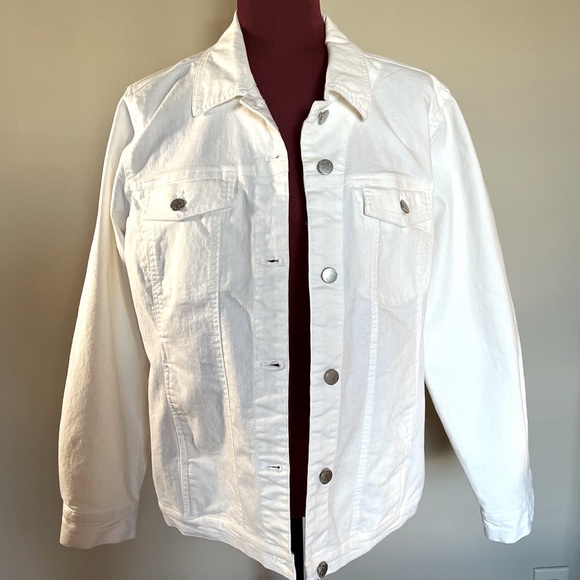 Denim&Co Jackets & Blazers - Denim & Co. stretch jean jacket NWOT